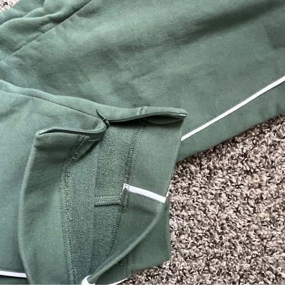 DARCSPORT DUAL FLEECE DARBY TRACK PANTS IN ROSEMARY - Picture 3 of 3